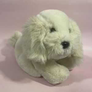 24K Polar Puff Special Effects 1992 Plush Dog SANDY Cream w Some Brown Hair EUC